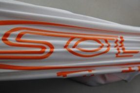 透明高弹热固油墨